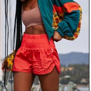 Free People Movement Red The Way Home Shorts Women’s Medium